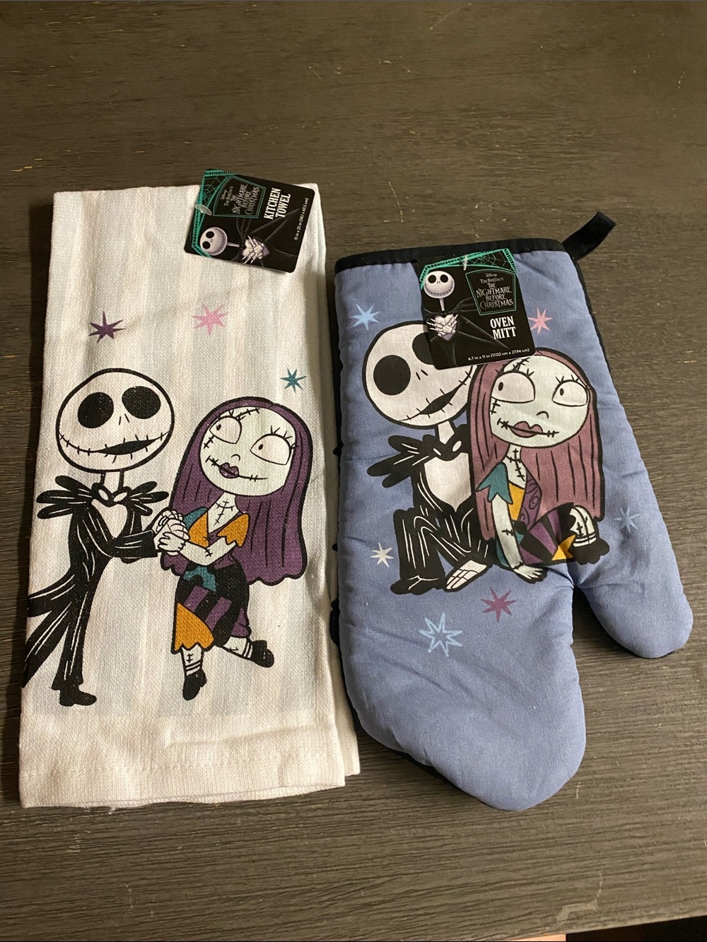 Oven Mitt  & Kitchen Towel Set